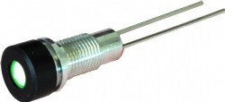 Compact high reliability 5mm mounting panel LED’s
